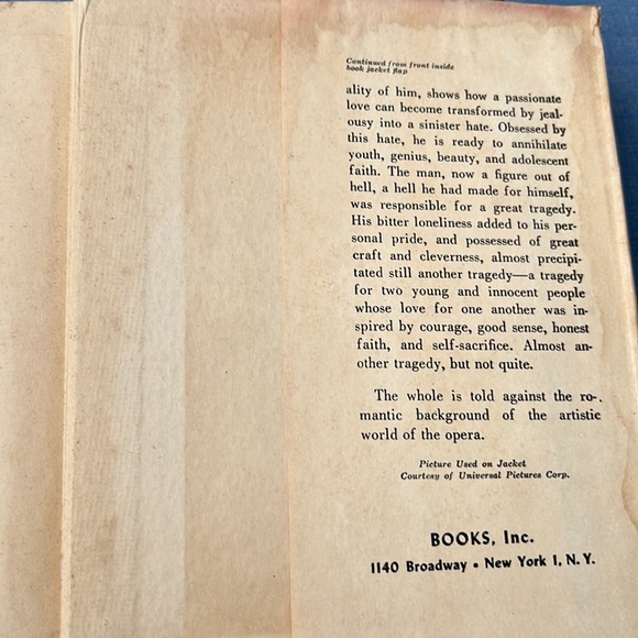 The Climax Novelized by Florence Jay Lewis HC/DJ 1944 First Edition Book - Picture 6 of 11